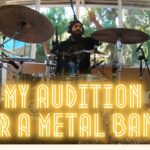 MY AUDITION FOR A METAL BAND! - (Double Pedal Footage).