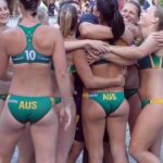 Beach Handball Girls Australia vs Argentina Shootout Highlights