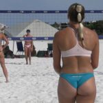 Beautiful Beach Volleyball Girls Kaeli Crews